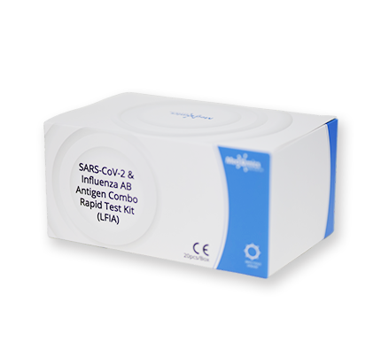 SARS-CoV-2 & Influenza A/B Antigen Combo Rapid Test Kit (LFIA)